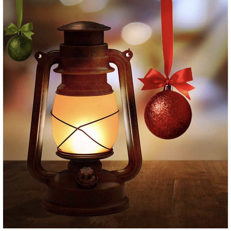 HoogaLife 10" Battery Powered Integrated LED Color Changing Outdoor Lantern & Reviews Wayfair